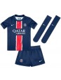 Paris Saint-Germain Goncalo Ramos #9 Replika Hemmakläder Barn 2024-25 Kortärmad (+ byxor)